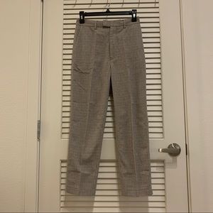 Uniqlo*IDLF checked ankle-length pants